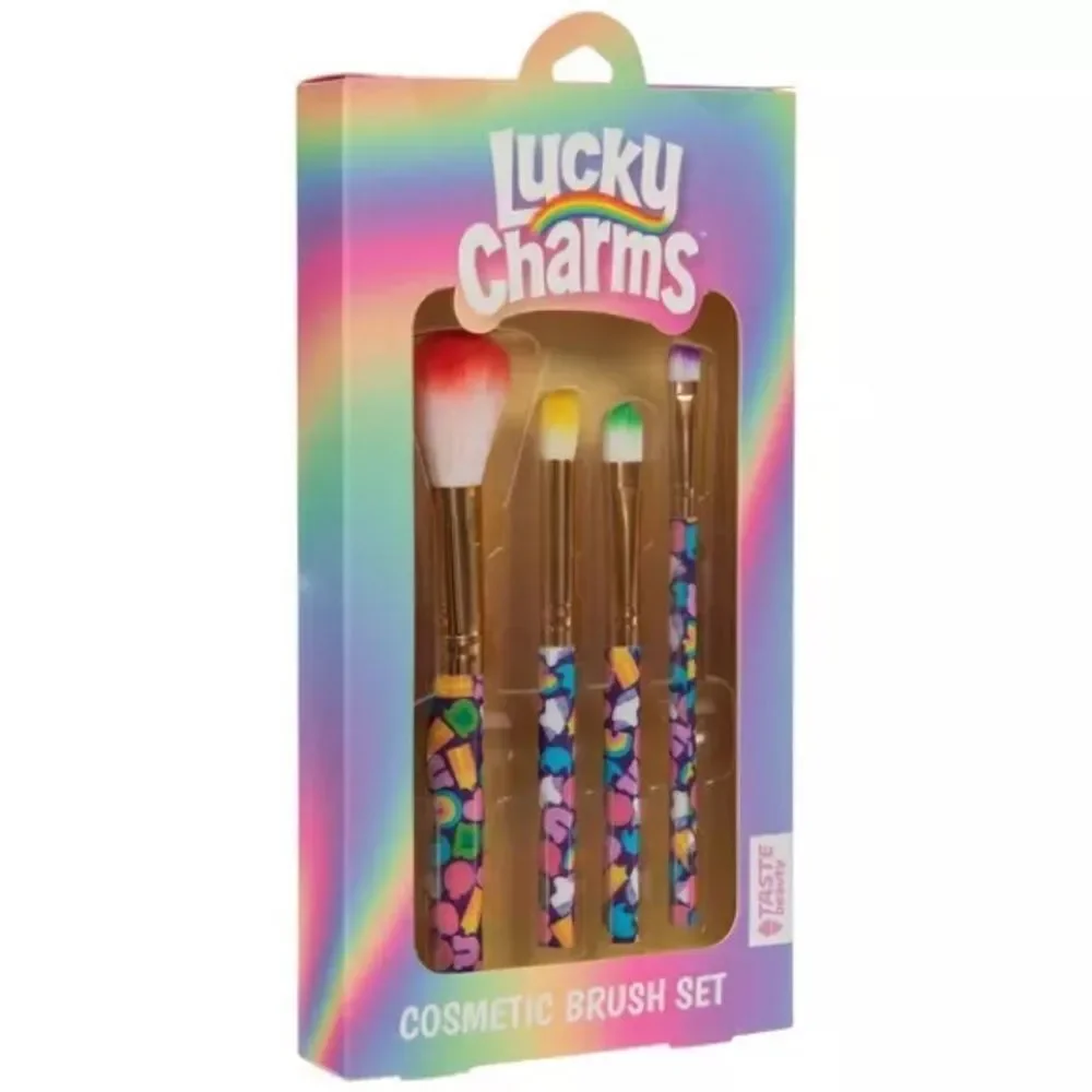 New Lucky Charms Makeup Brushes 4 Piece Set