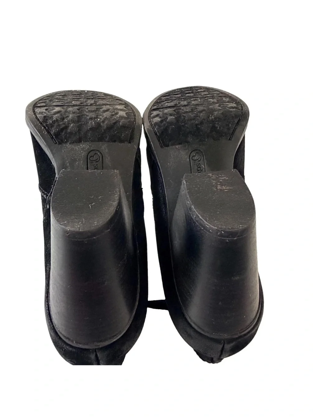BARETRAPS BOOTIE POSTURE + WOMENS CALLIE BLACK SUEDE SIZE 8.5