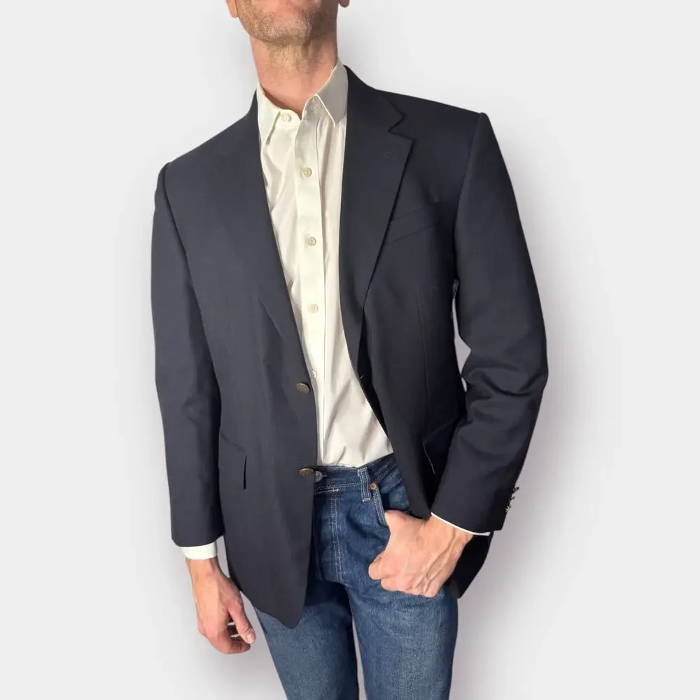 Oscar de la Renta vintage navy