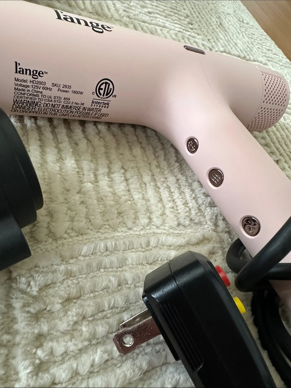 Lange ange hair