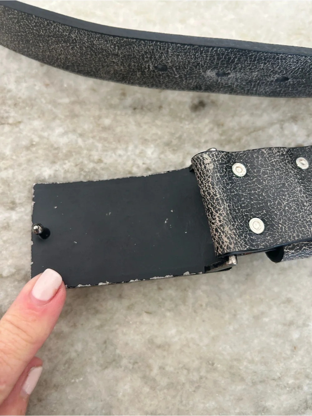 Calvin Klein Jeans black studded