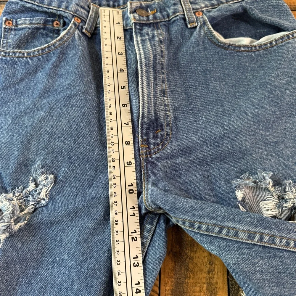 Levi's 550 Jeans Mens 30x32 Blue Distressed Straight Leg Made in USA Vintage
