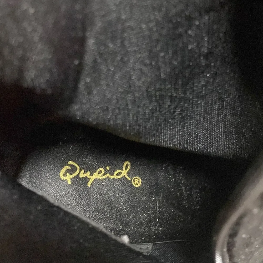 Qupid black faux