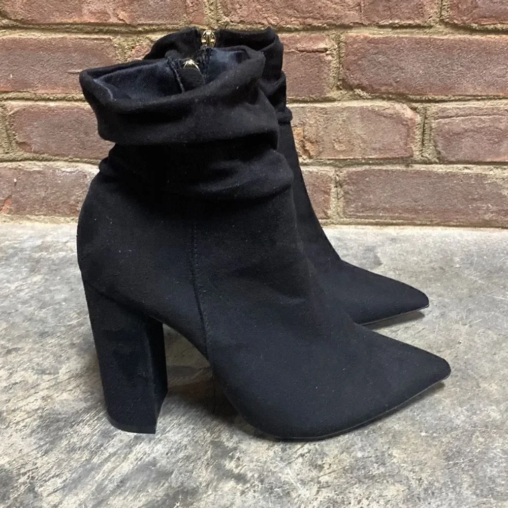 Qupid black faux