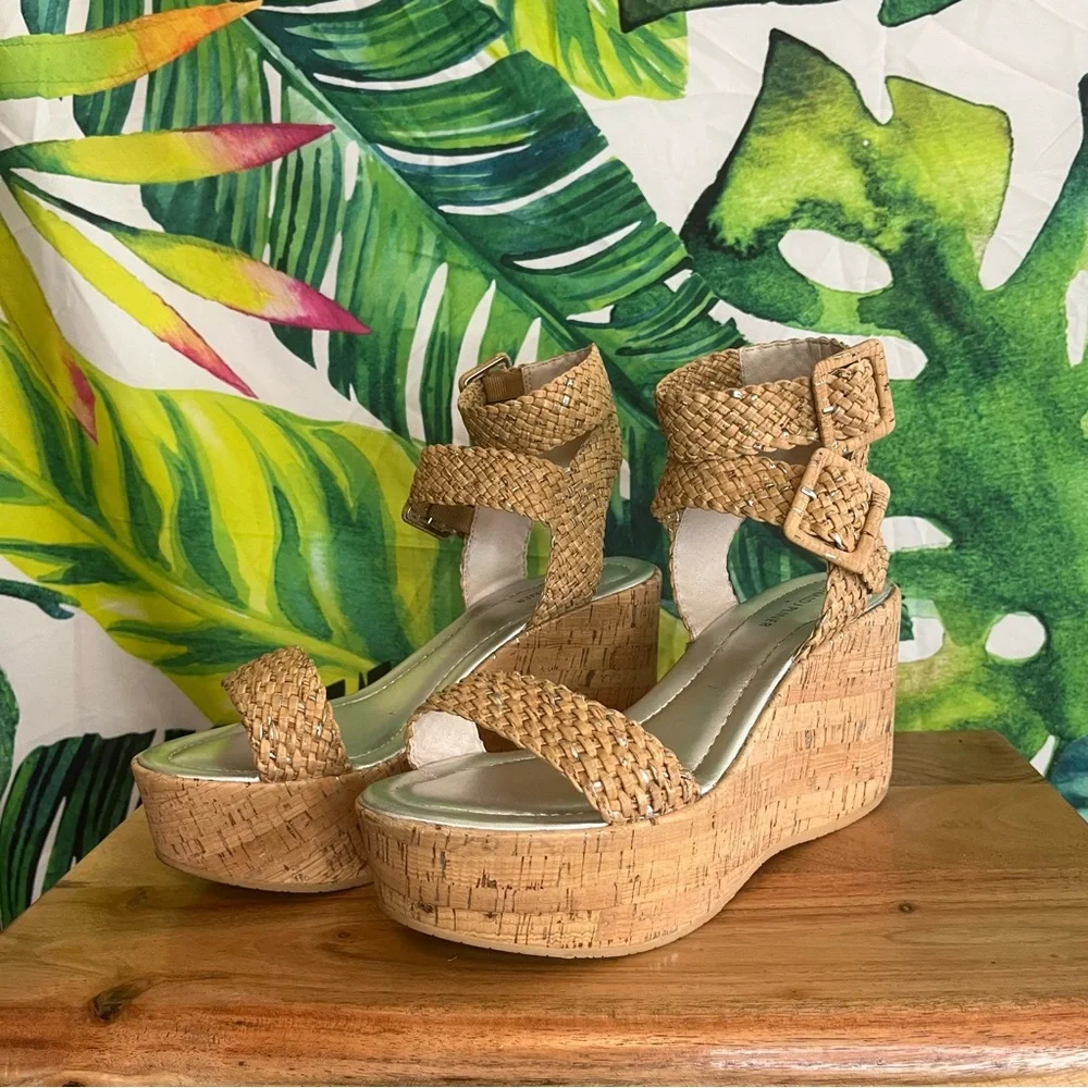 Donald J. Pliner platform wedge