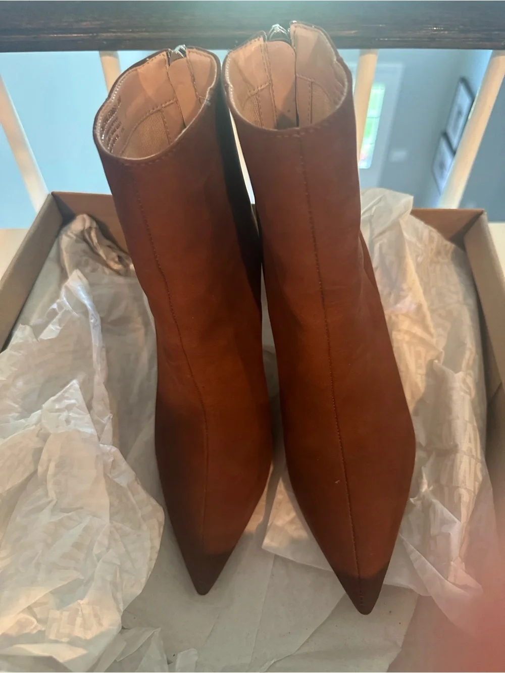 Steve Madden smooth ankle rear