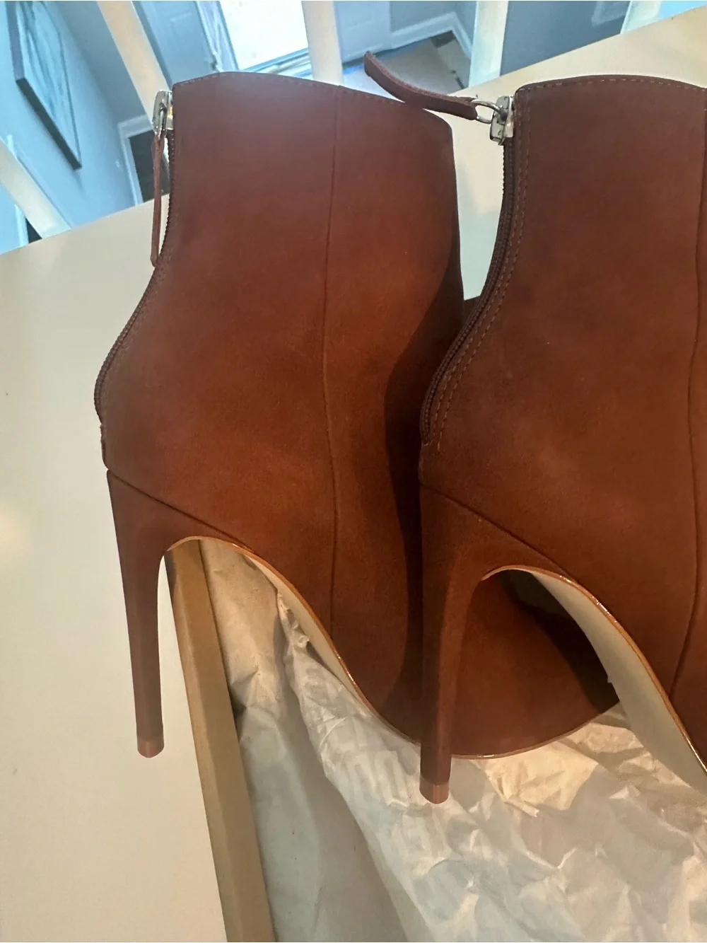 Steve Madden polished ankle