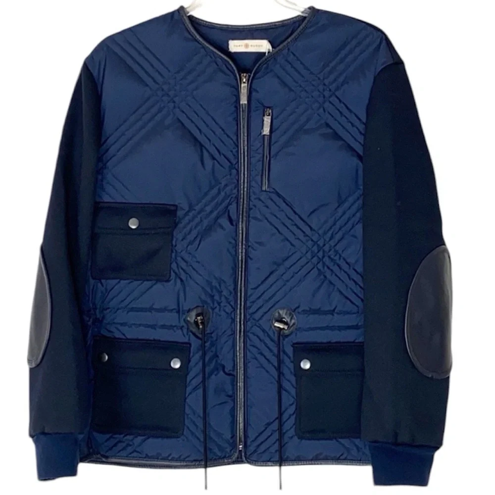 Tory Burch leather trim