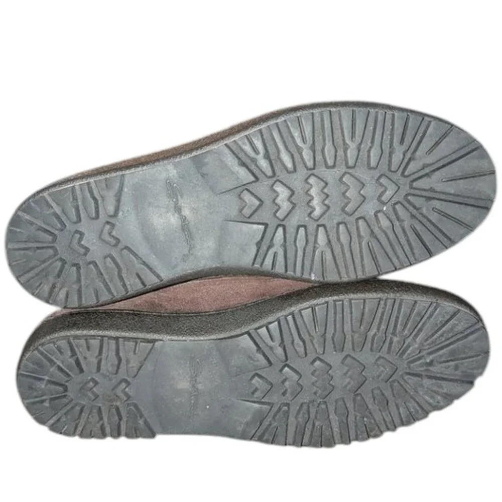 Santoni suede leather
