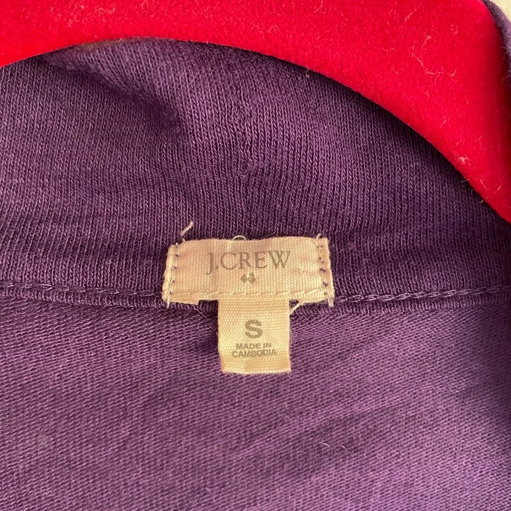 J. Crew deep purple