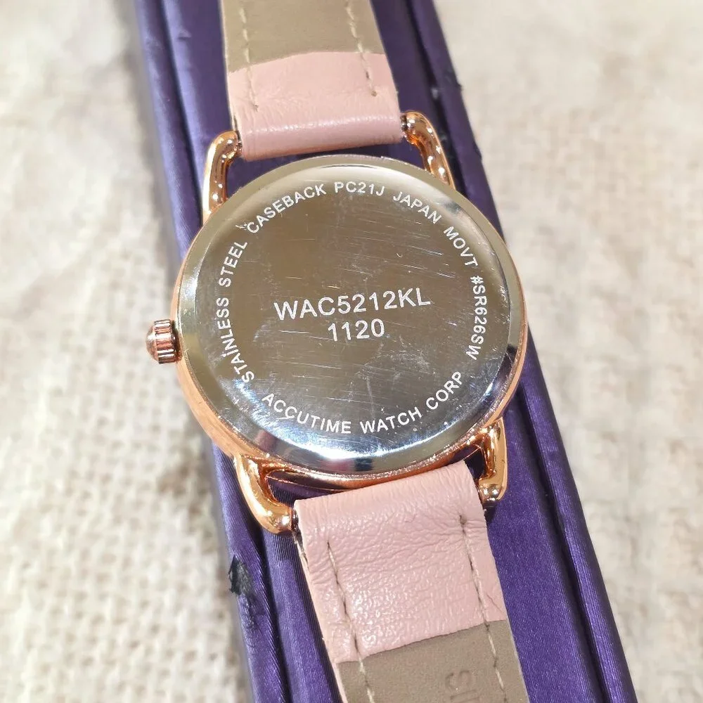 Accutime rose gold