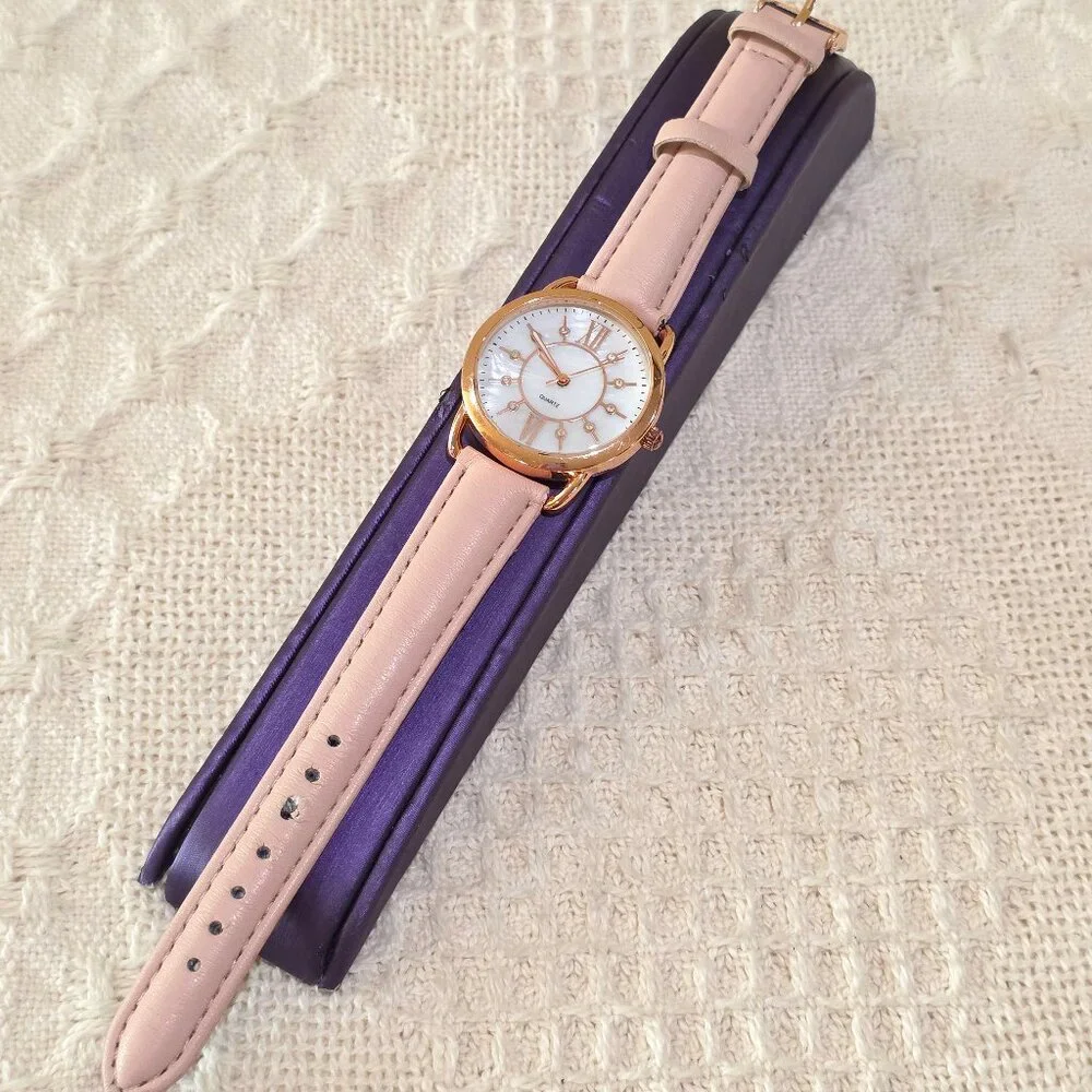 Accutime rose gold
