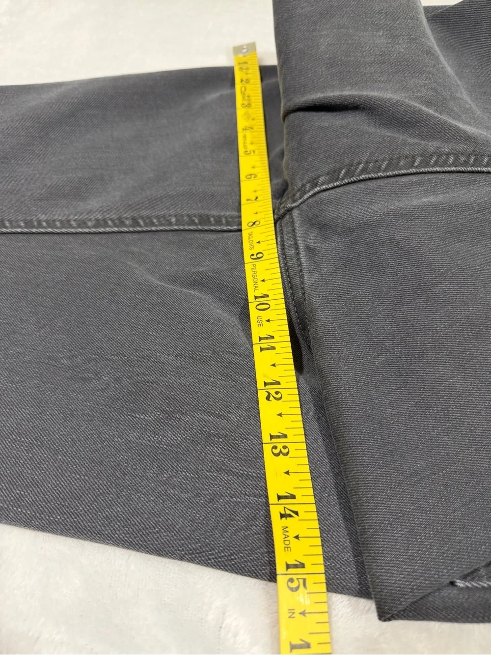 Levi's Men’s Charcoal Straight-Leg Jeans
