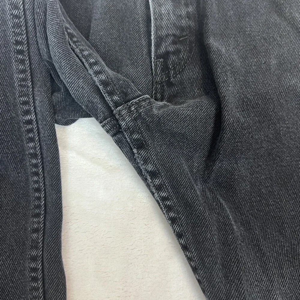 Y2K Levis 505 Jeans Mens 38x34 Black‎ Denim Straight Classic Grunge Americana