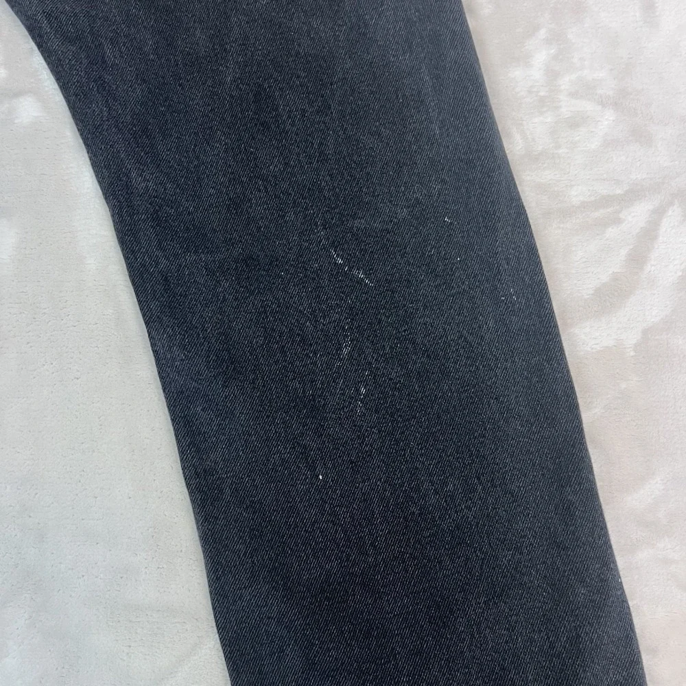 Y2K Levis 505 Jeans Mens 38x34 Black‎ Denim Straight Classic Grunge Americana