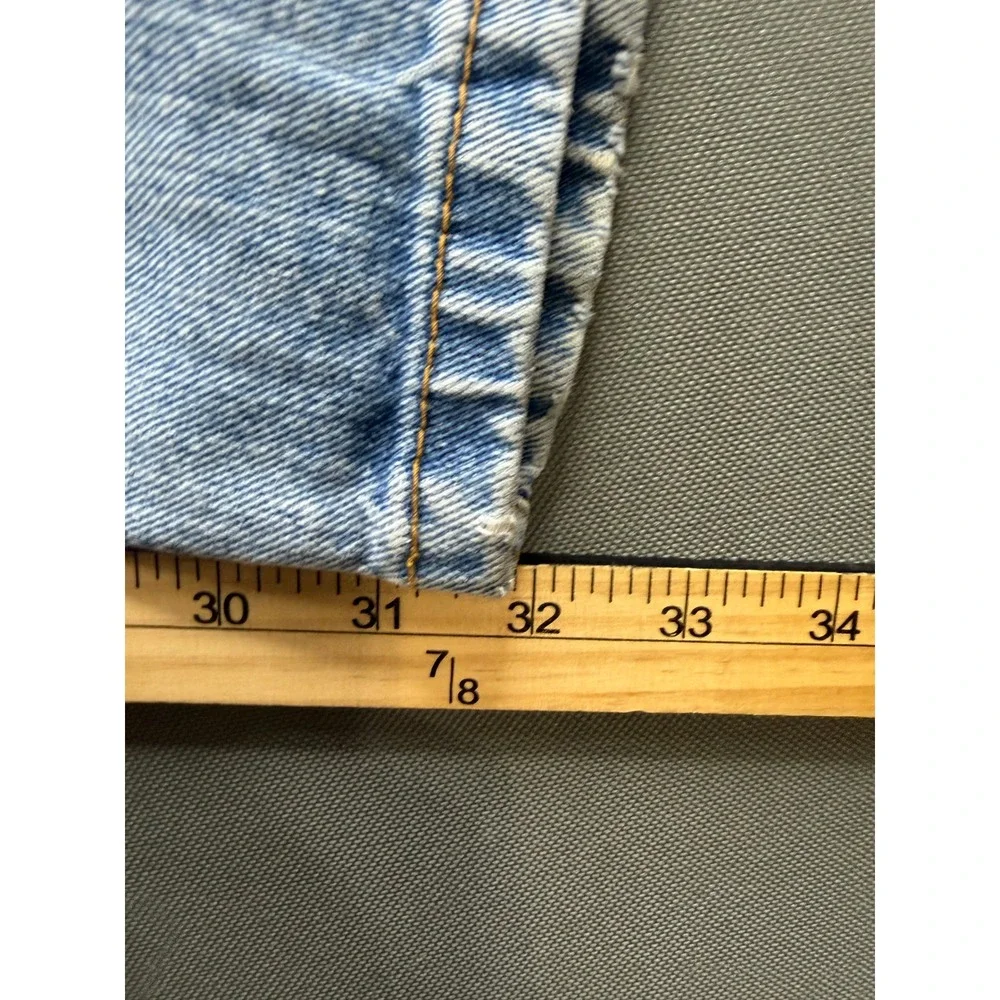 Canyon River Blues Jeans Mens Light Wash Relaxed Fit Denim‎ 35x32