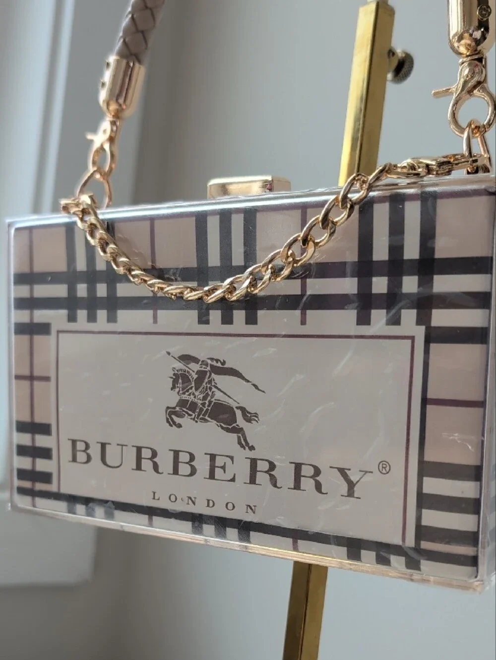 no brand upcycled burberry