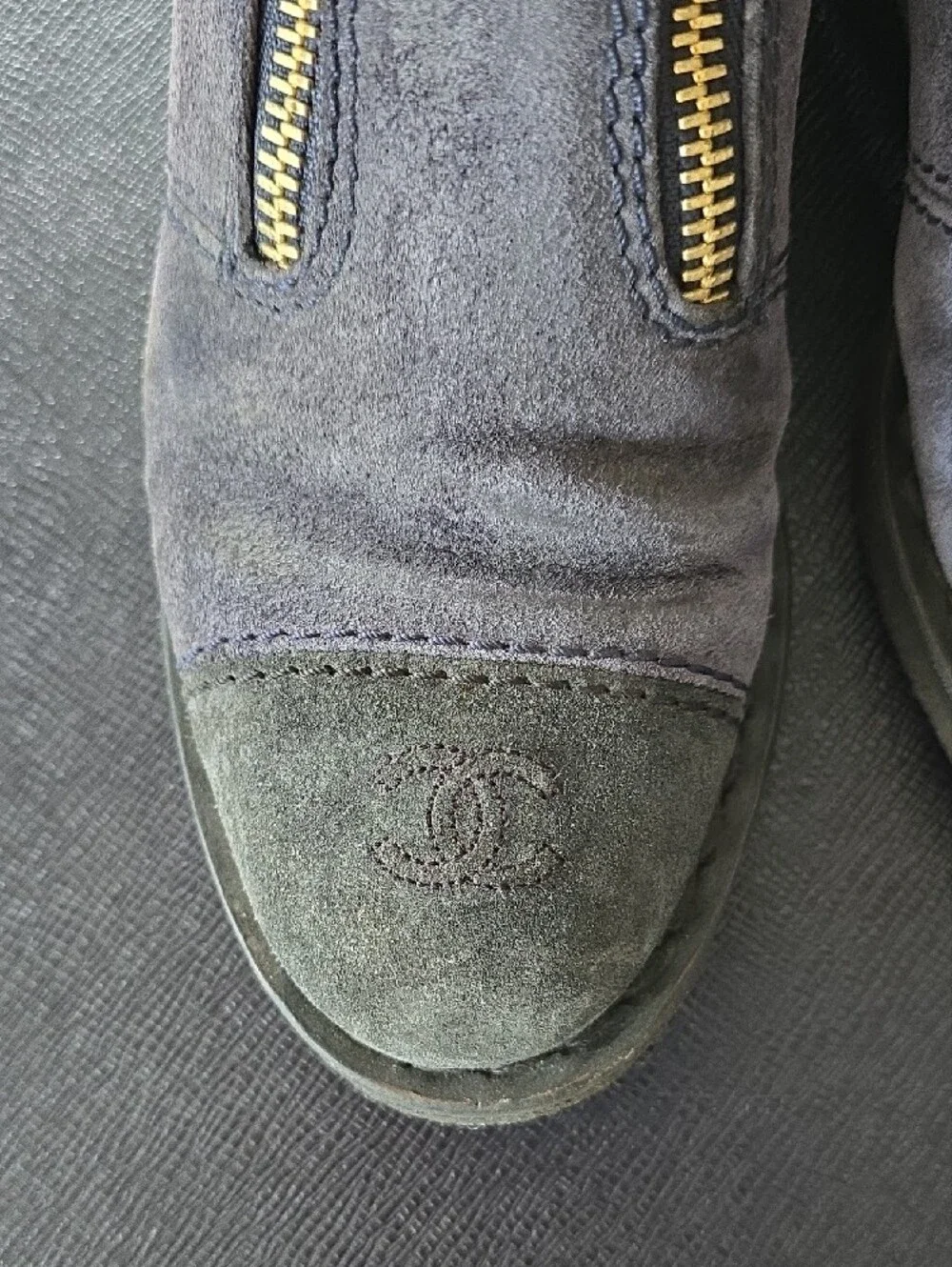 CHANEL ankle booties