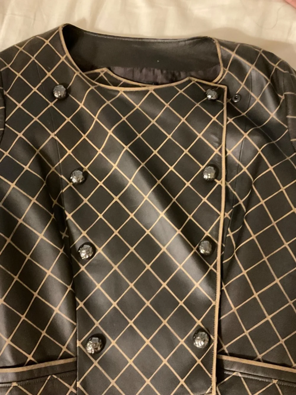 CHANEL lambskin jacket