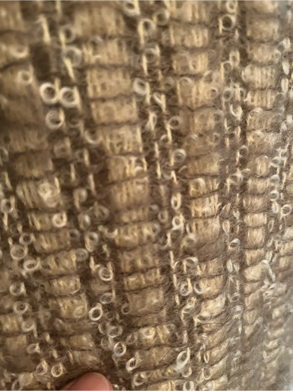 Source Unknown long textured