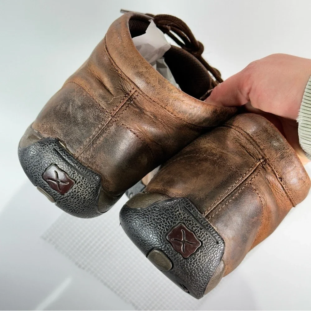 Twisted X twisted leather