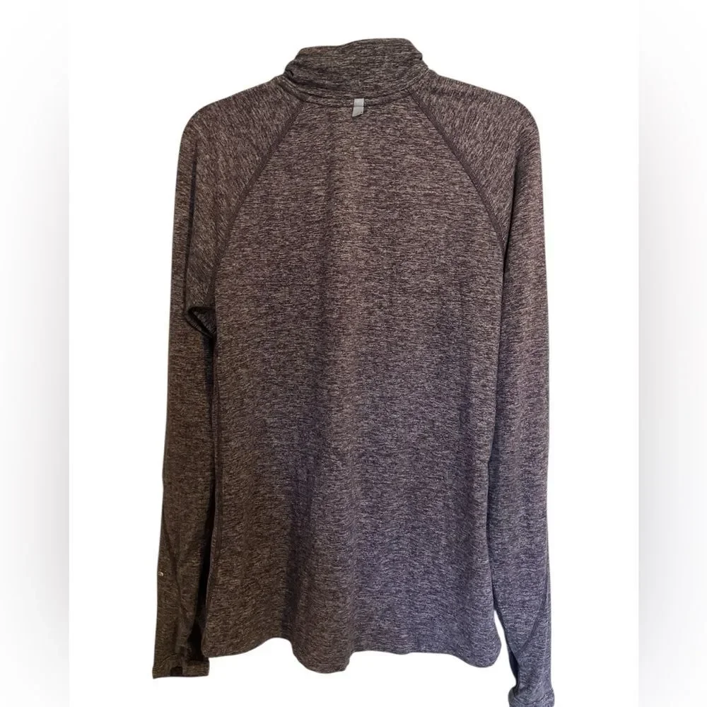 Nike Running Element Dri Fit 1/2 Zip Pullover Purple Heather Size Medium