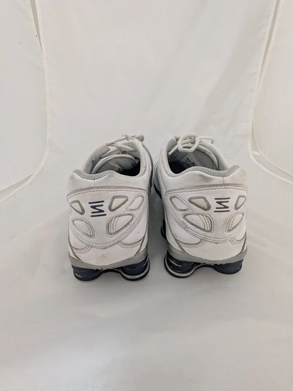 Nike Shox Monster SI White Rubber Low Top Lace-Up Men's Sneaker Size 11.5