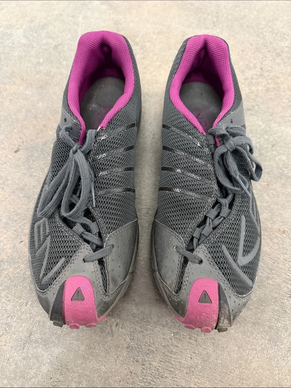 Keen Women's Gray Athletic Shoes with Pink Accents