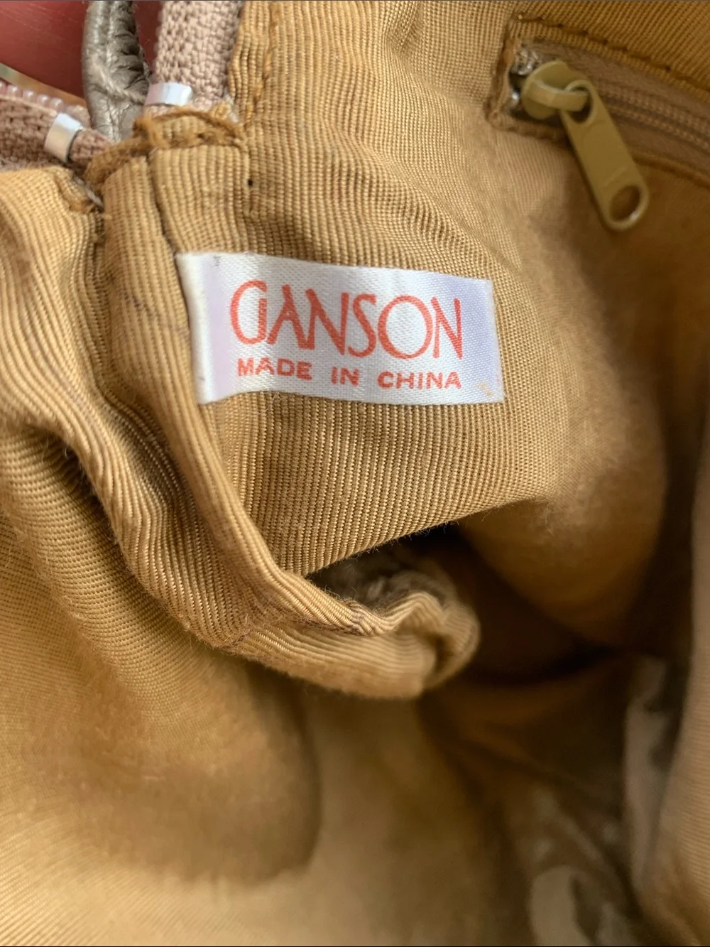 Ganson woven metallic