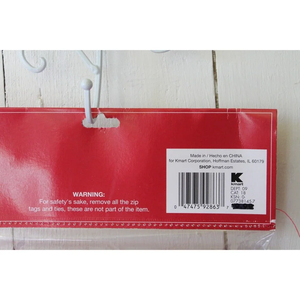 Trim A Home 3ft Santa Sack 36-inch x 27.5-inch New Velvet Touch-Unopened