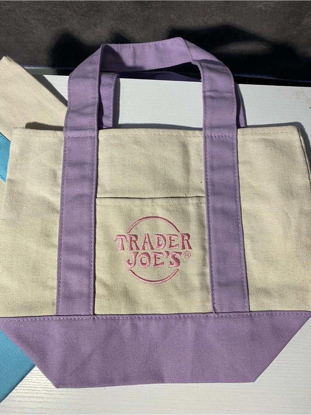 Trader JoeS canvas tote
