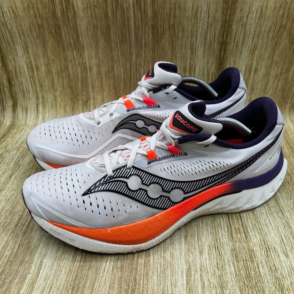 Saucony Endorphin Speed 4 Men's Size 12.5 White Viziorange Shoes S20940-129