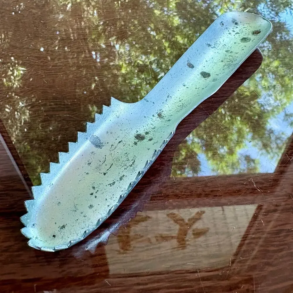 Vintage Speed Scaler Metal Fish Scaler Fishing Kitchen Tool