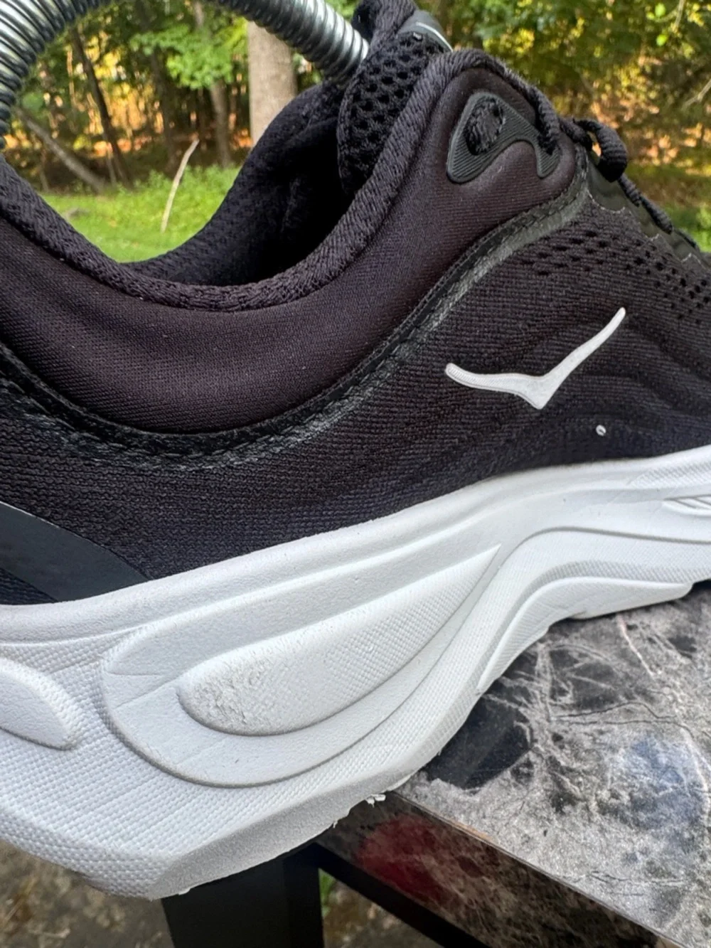 Hoka One One box photographed