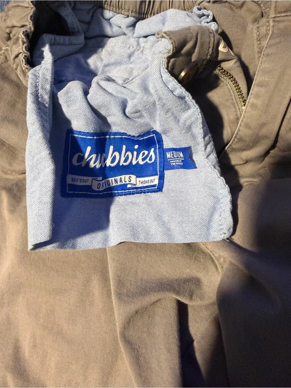 chubbies grey chubbie