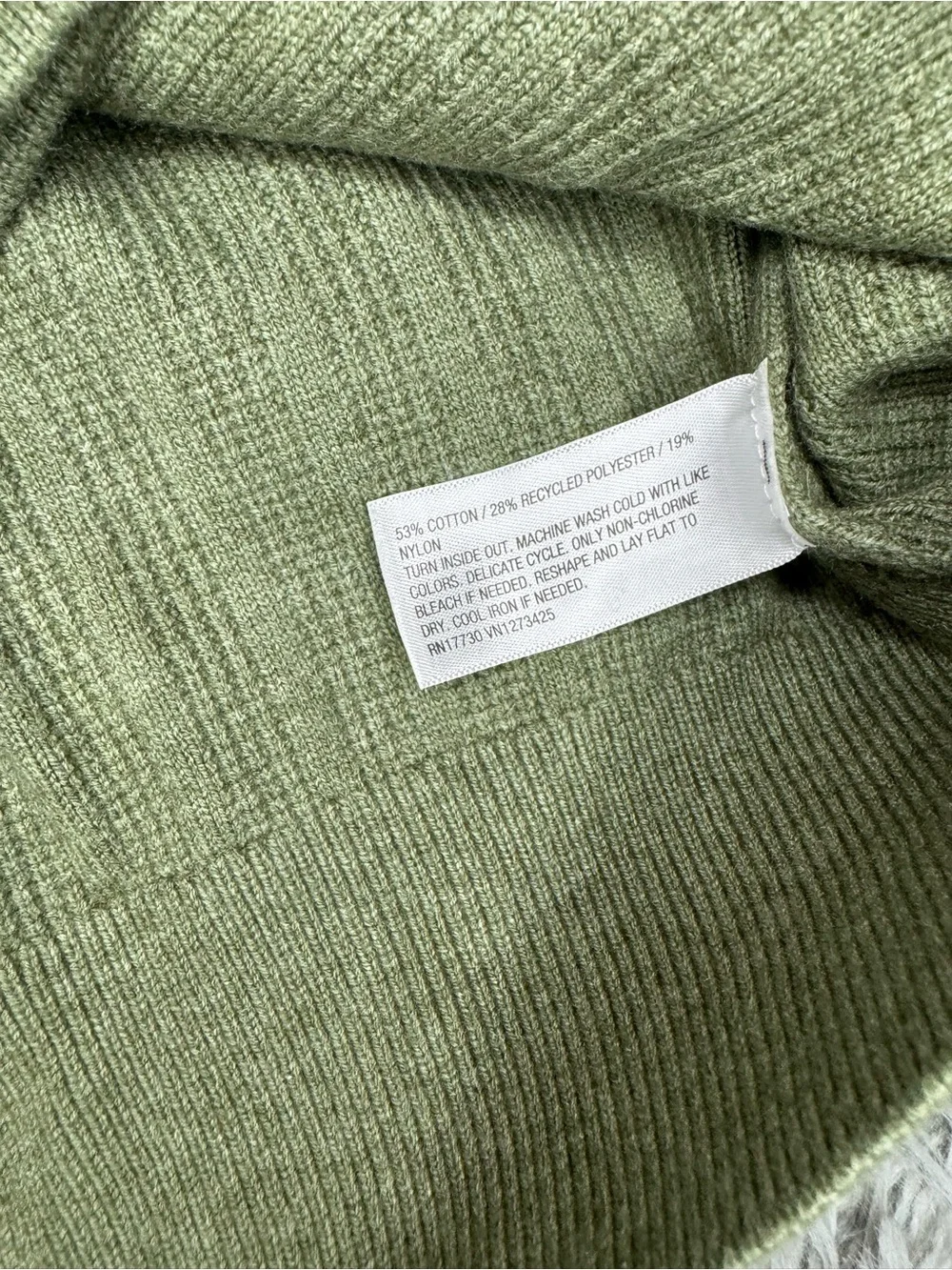 Goodfellow & Co Men’s Collared Cotton Blend Cardigan Sweater - Green Size XL NWT