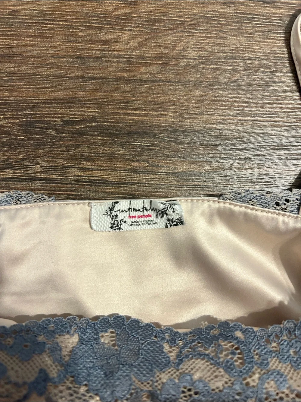 Free People satin cream