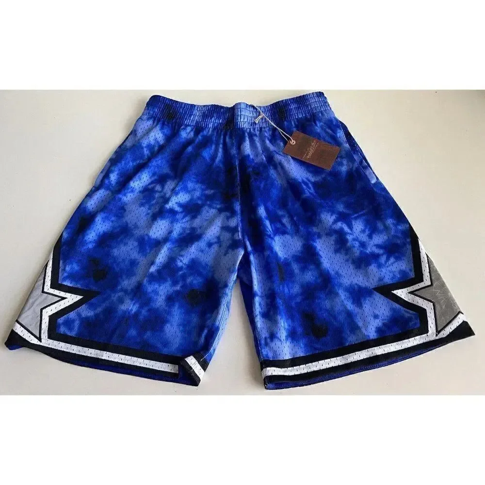 Mitchell & Ness NBA Orlando Magic Galaxy Swingman‎ Shorts 1993 Men’s Sz L