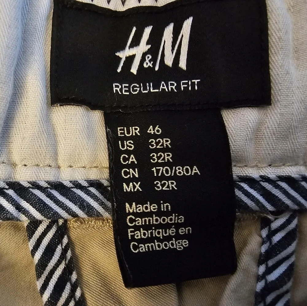H&M bermuda front