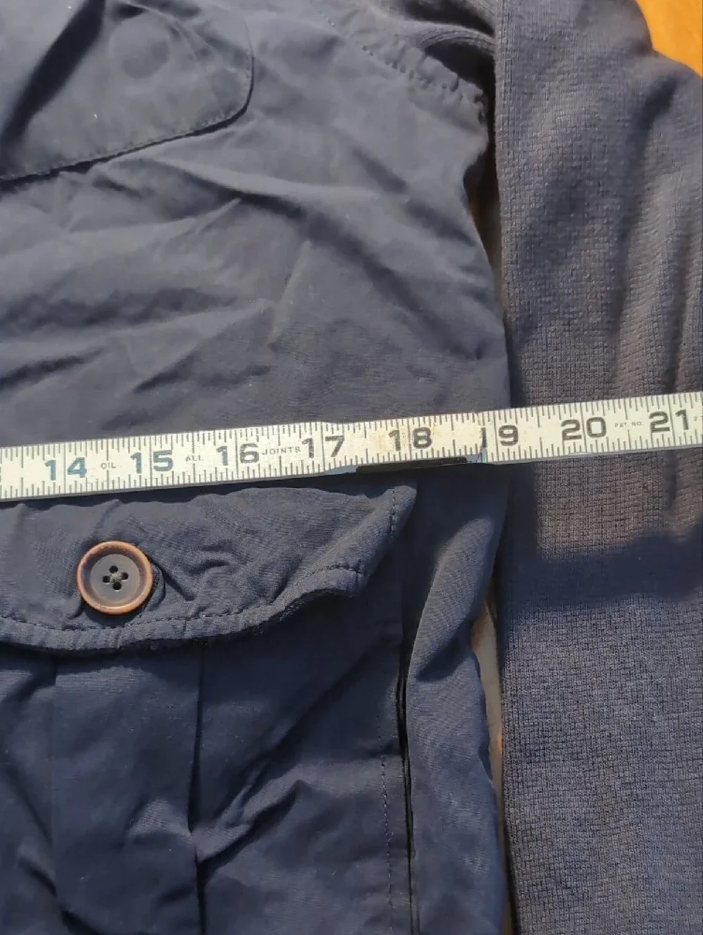 Banana Republic Navy Military-Style Field Jacket