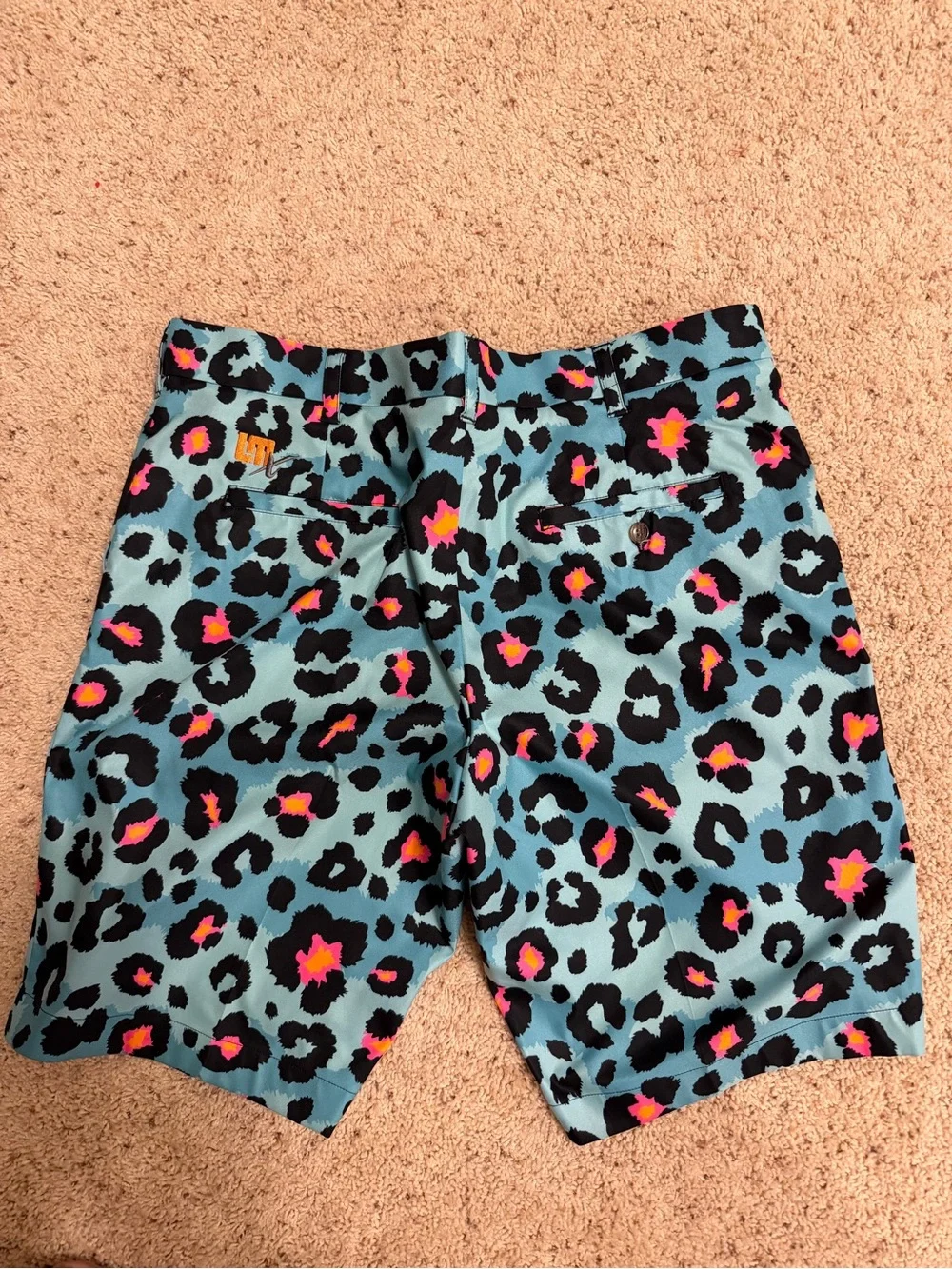 Loudmouth orange pattern 10”