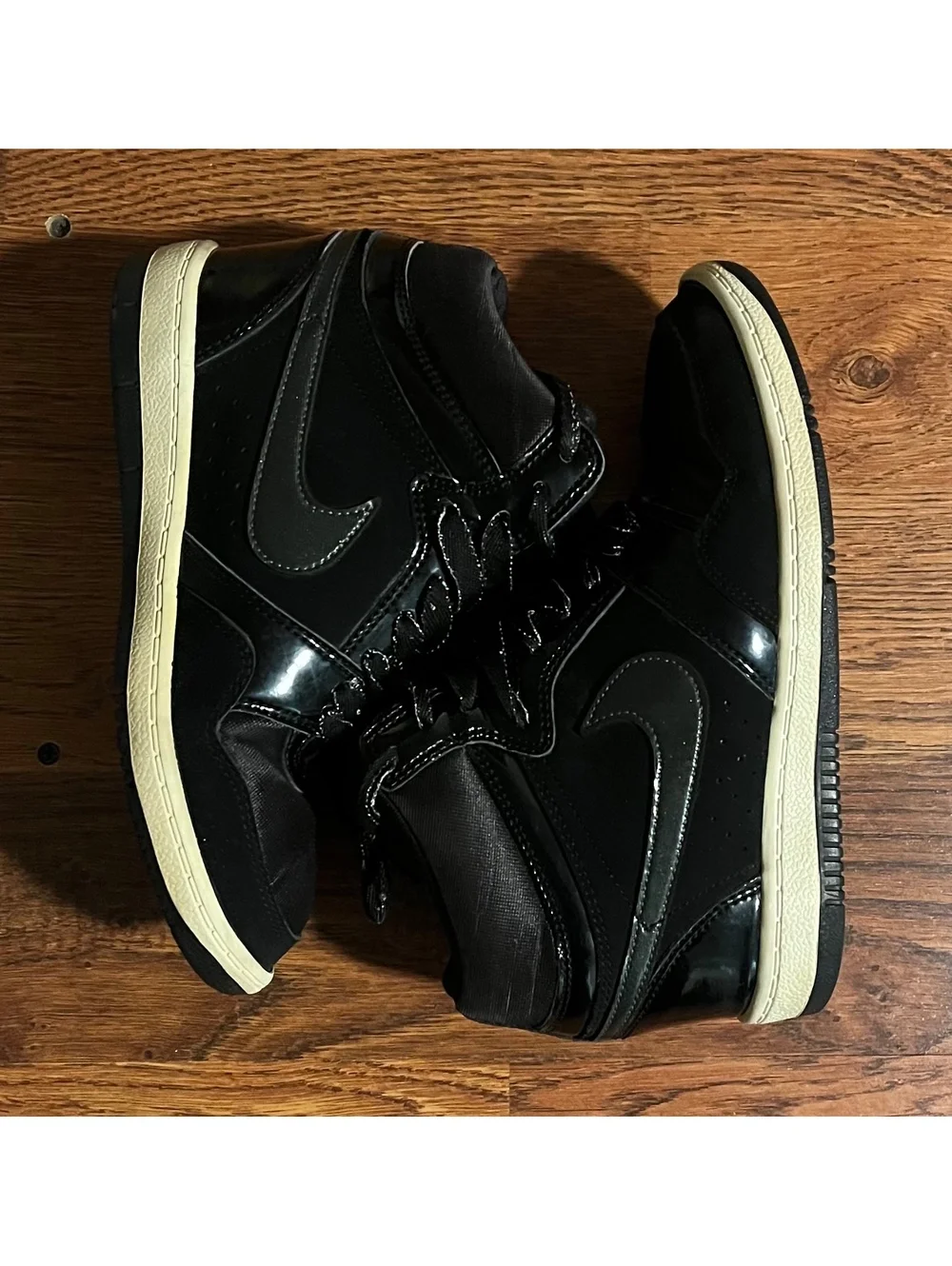 Nike  Sky High Women's force Black Wedge Sneakers Size 7 US