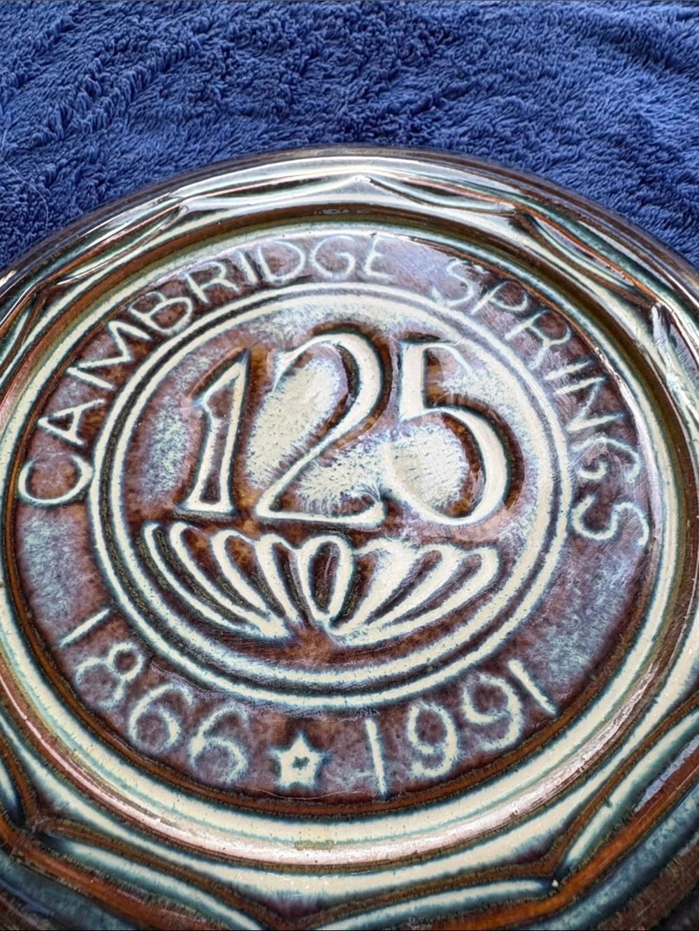 Bill Campbell Pottery this commemorative
