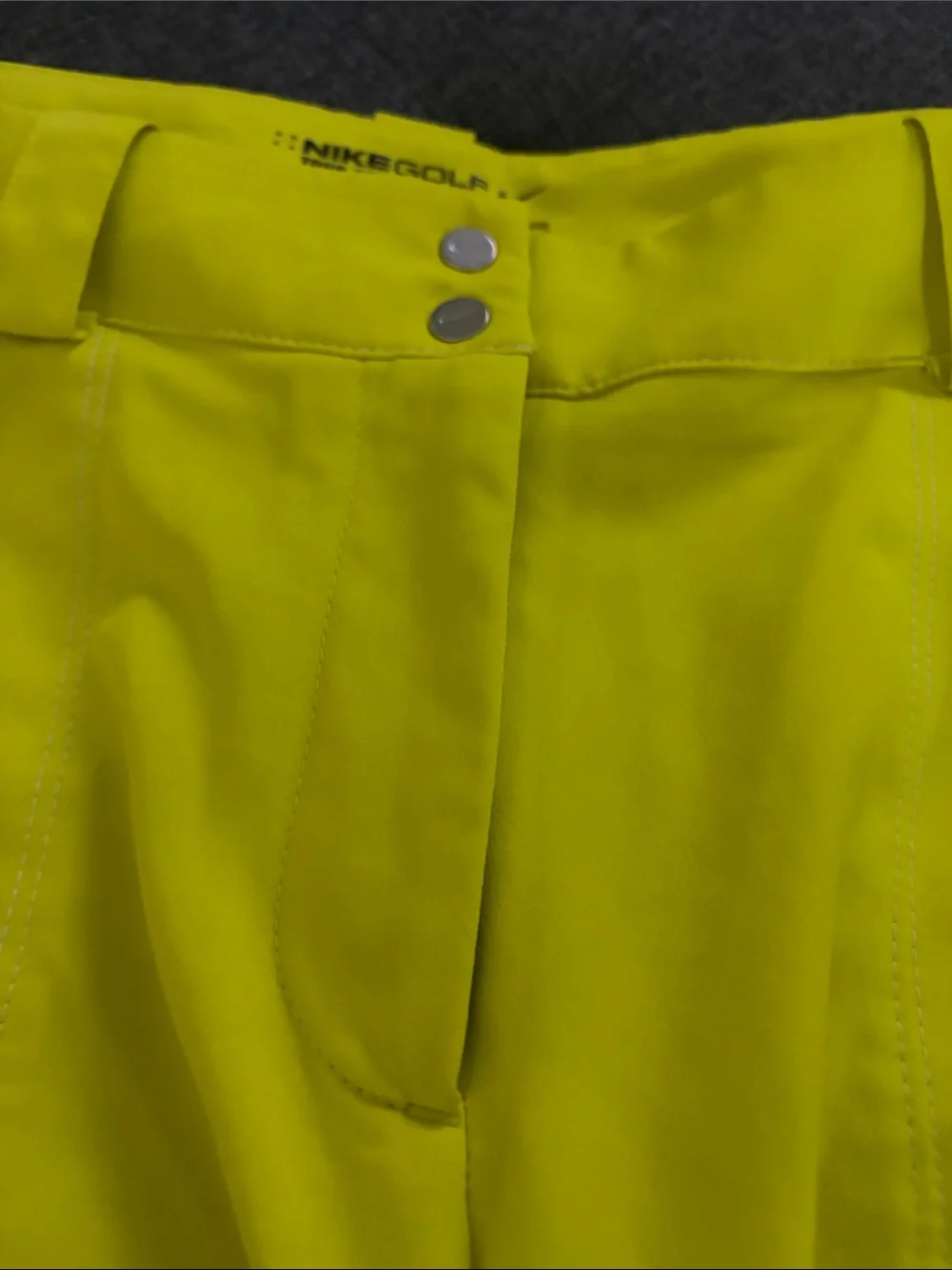 Nike Women’s Neon Chartreuse Golf  Shorts