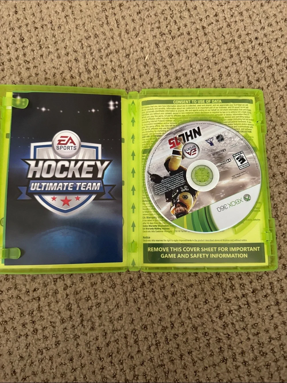 Microsoft Xbox 360 EA Sports Game Bundle (White, Green)