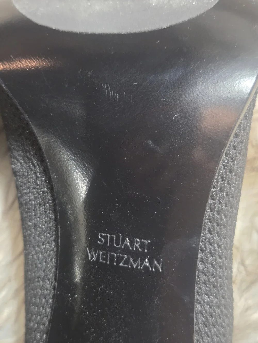 Stuart Weitzman Sockhop Embellished Knit Sock Boot Size 8