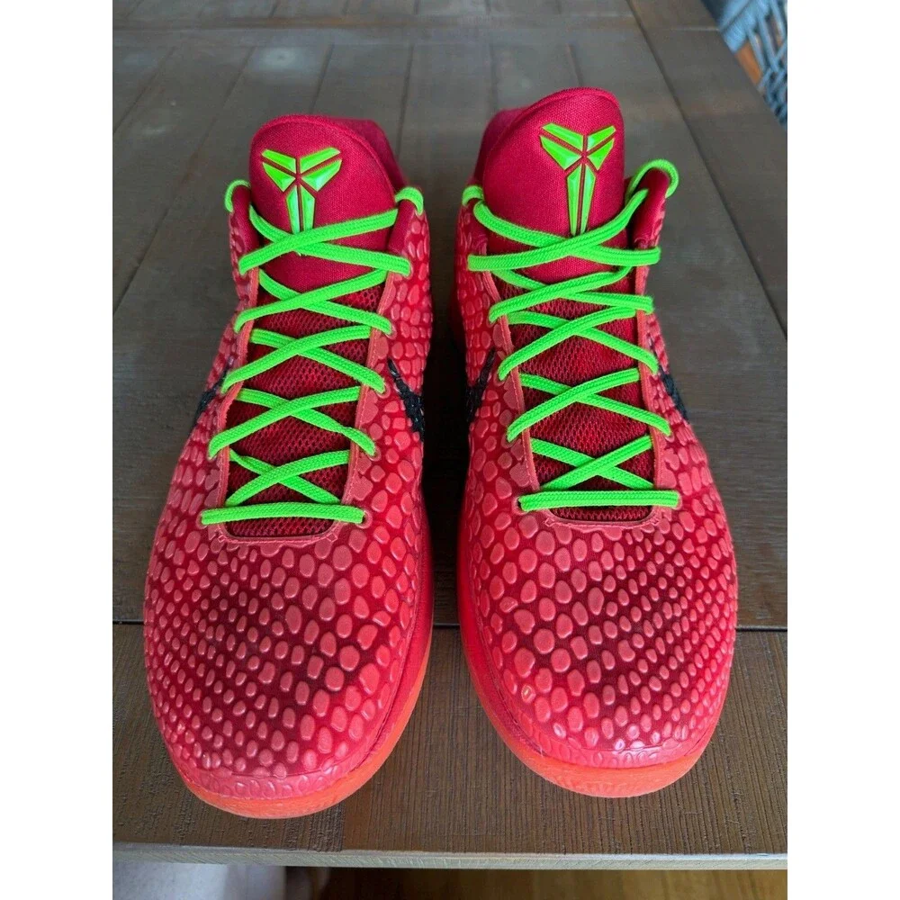 Nike Kobe 6 Protro Low Reverse Grinch Size 11 1/2
