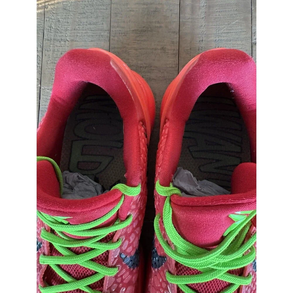 Nike Kobe 6 Protro Low Reverse Grinch Size 11 1/2