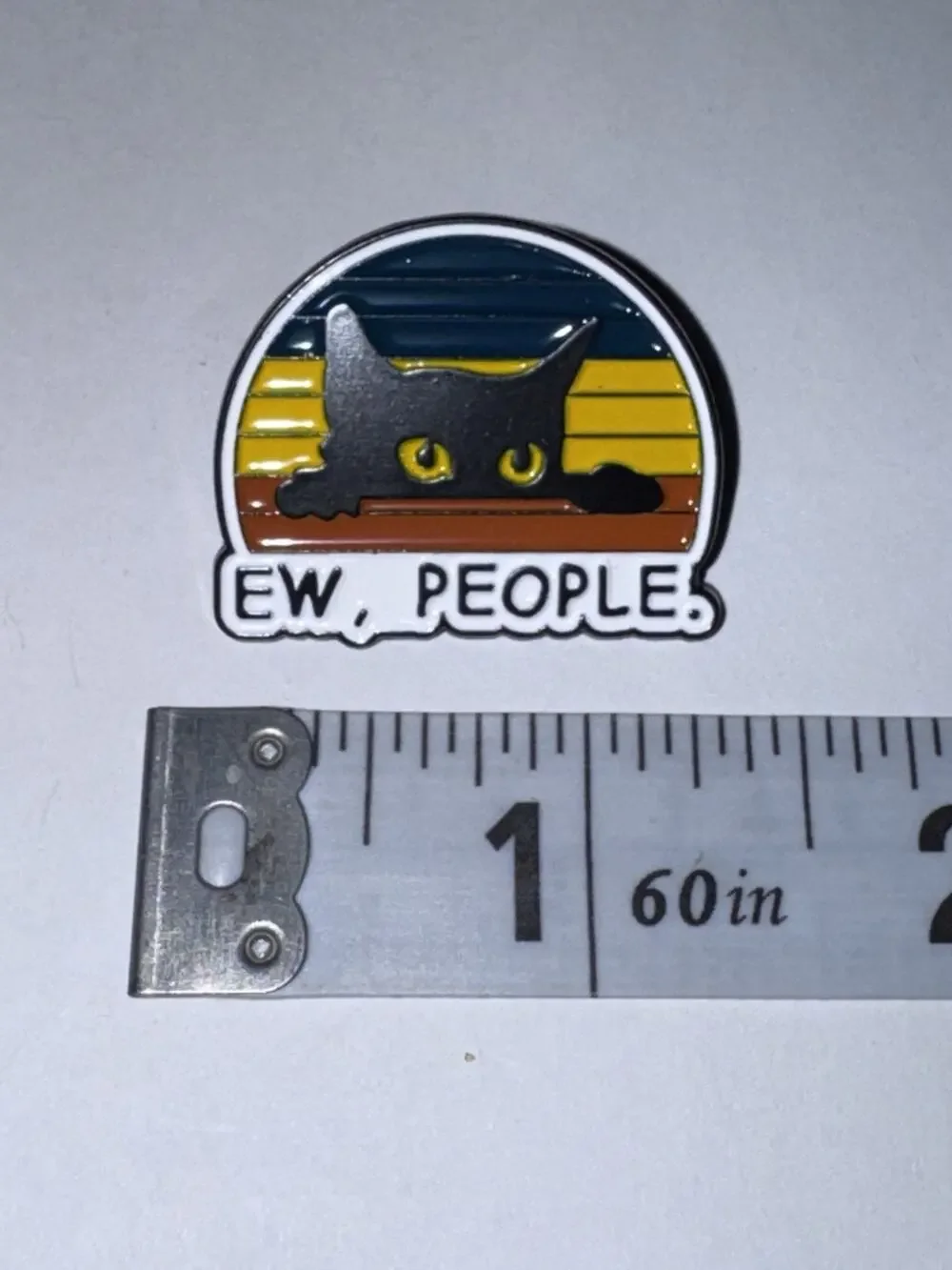 Ew, People Cat Kitten Pin Brooch