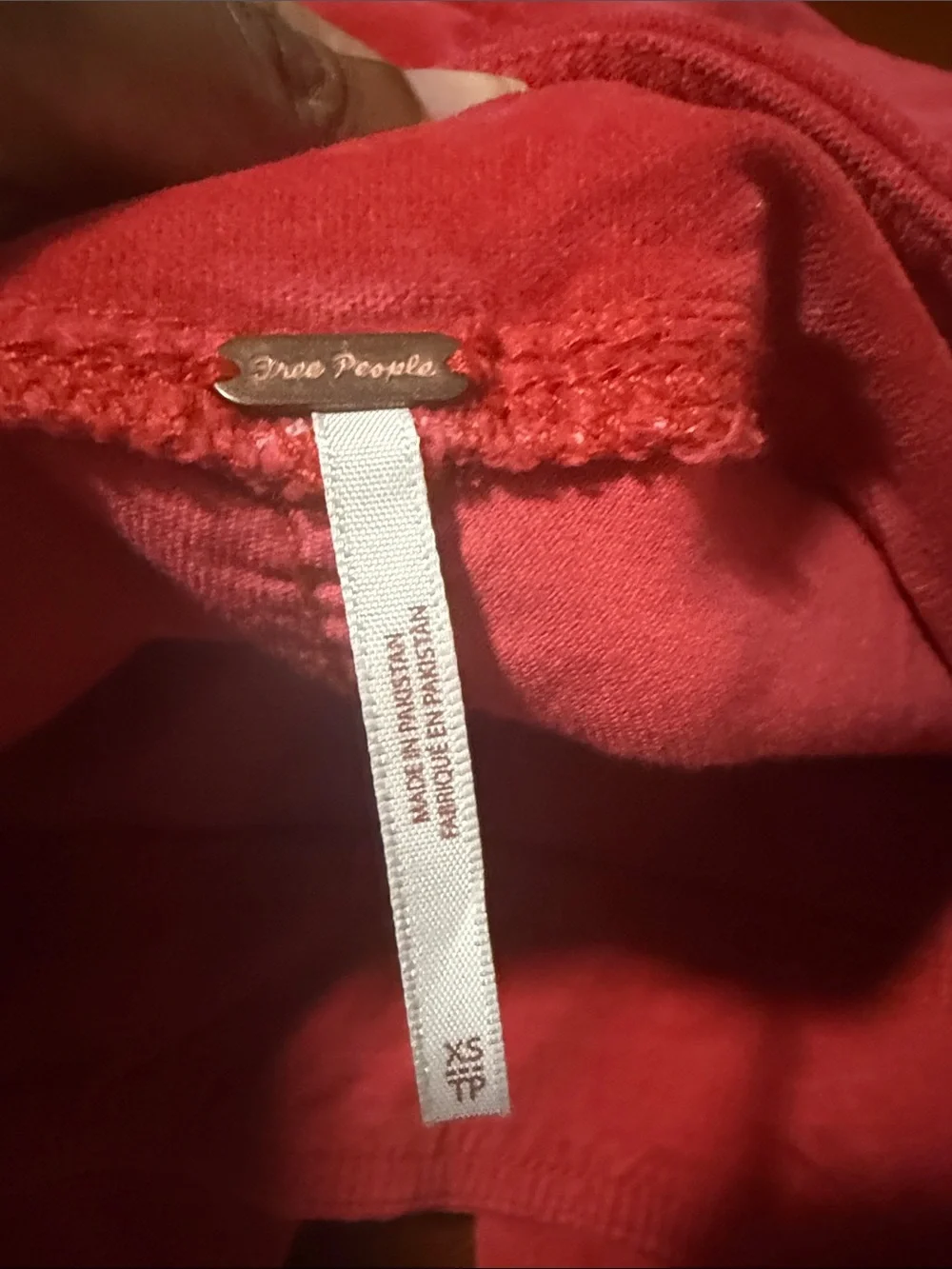 Free People rich red